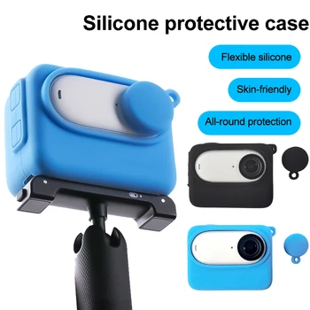 Силиконовый Защитный чехол для Insta360 Go3 Mini Camera Cover Защитный Чехол для спортивной камеры с защитой от царапин для Insta360 Go3