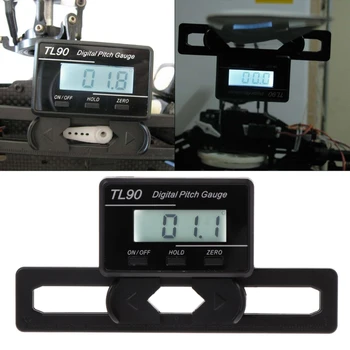 Цифровой измеритель шага TL90, ЖК-дисплей с подсветкой, инструмент для измерения угла наклона лезвий
